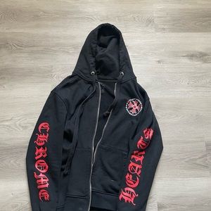 ChromeHeart Zip Up Hoodie